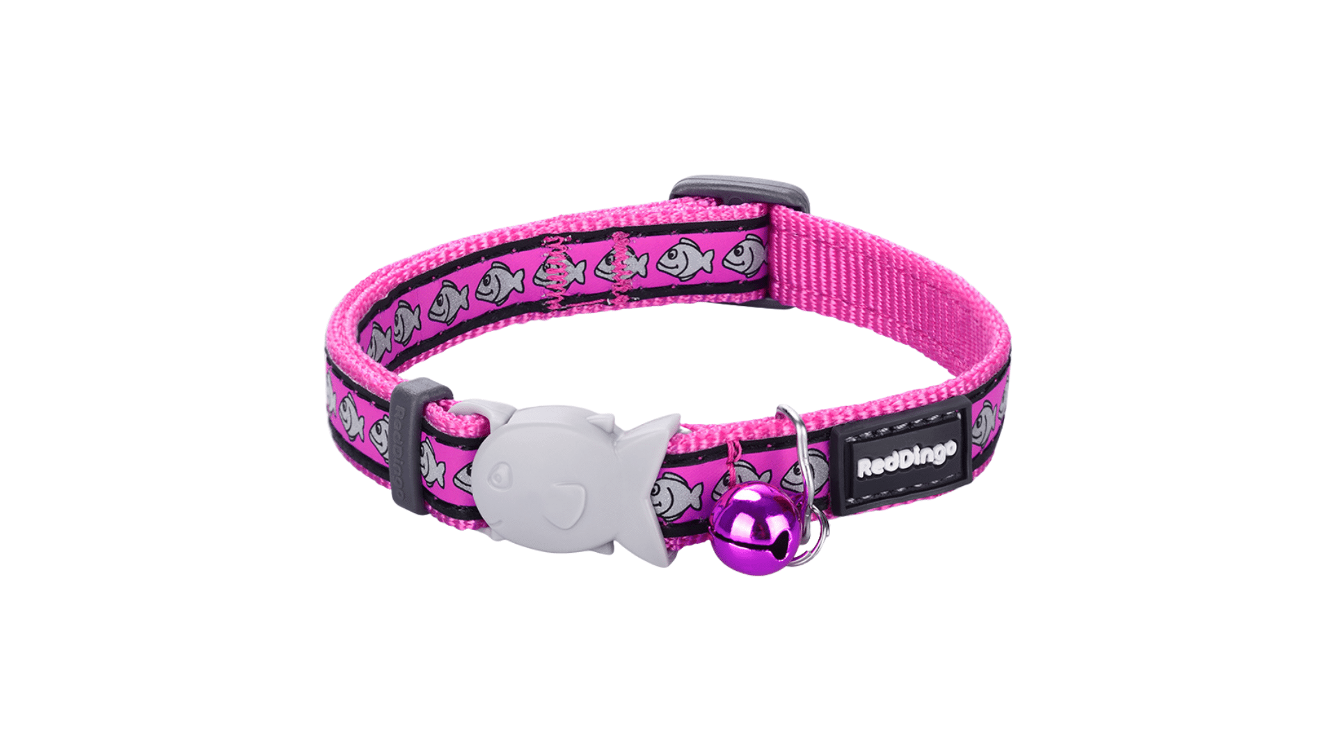 2. Red Dingo Nylon Reflective Breakaway Cat Collar
