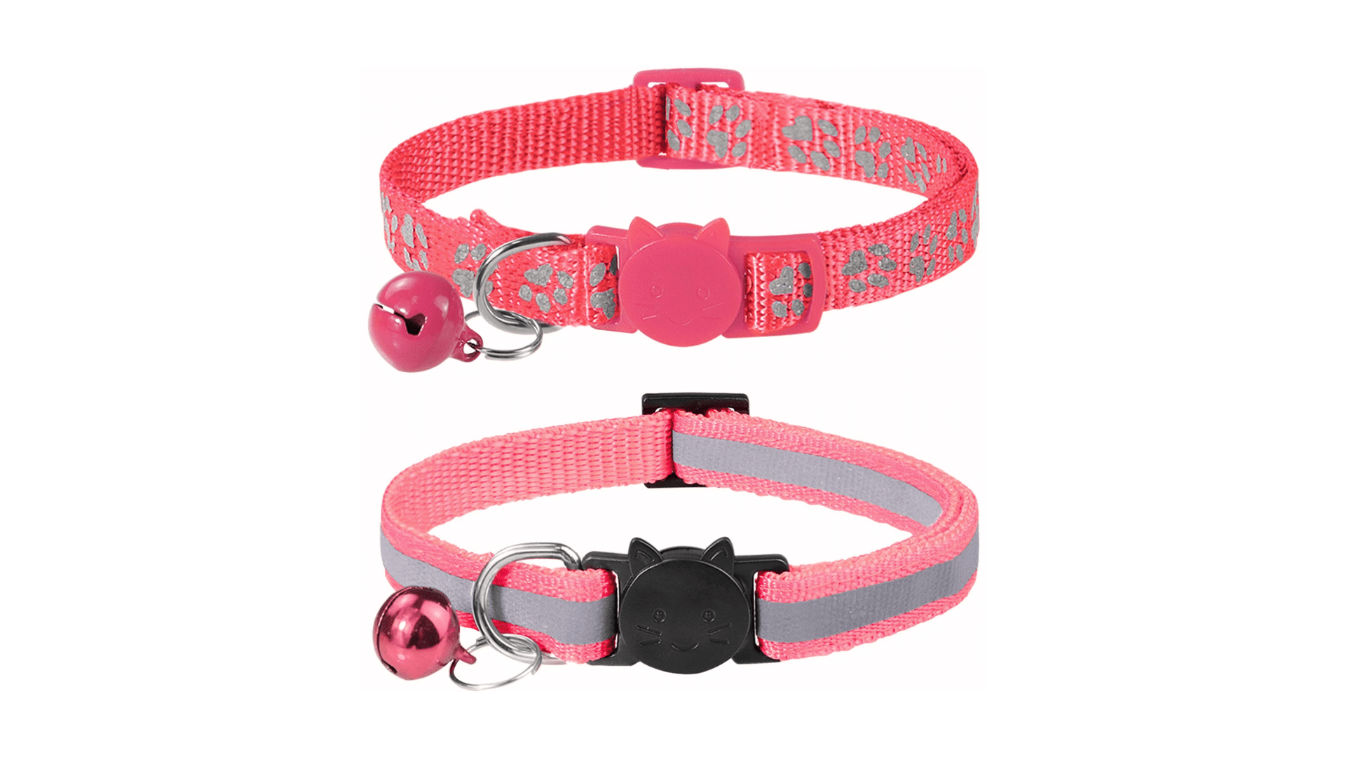9. Taglory Reflective Breakaway Cat Collar (2 Pack)