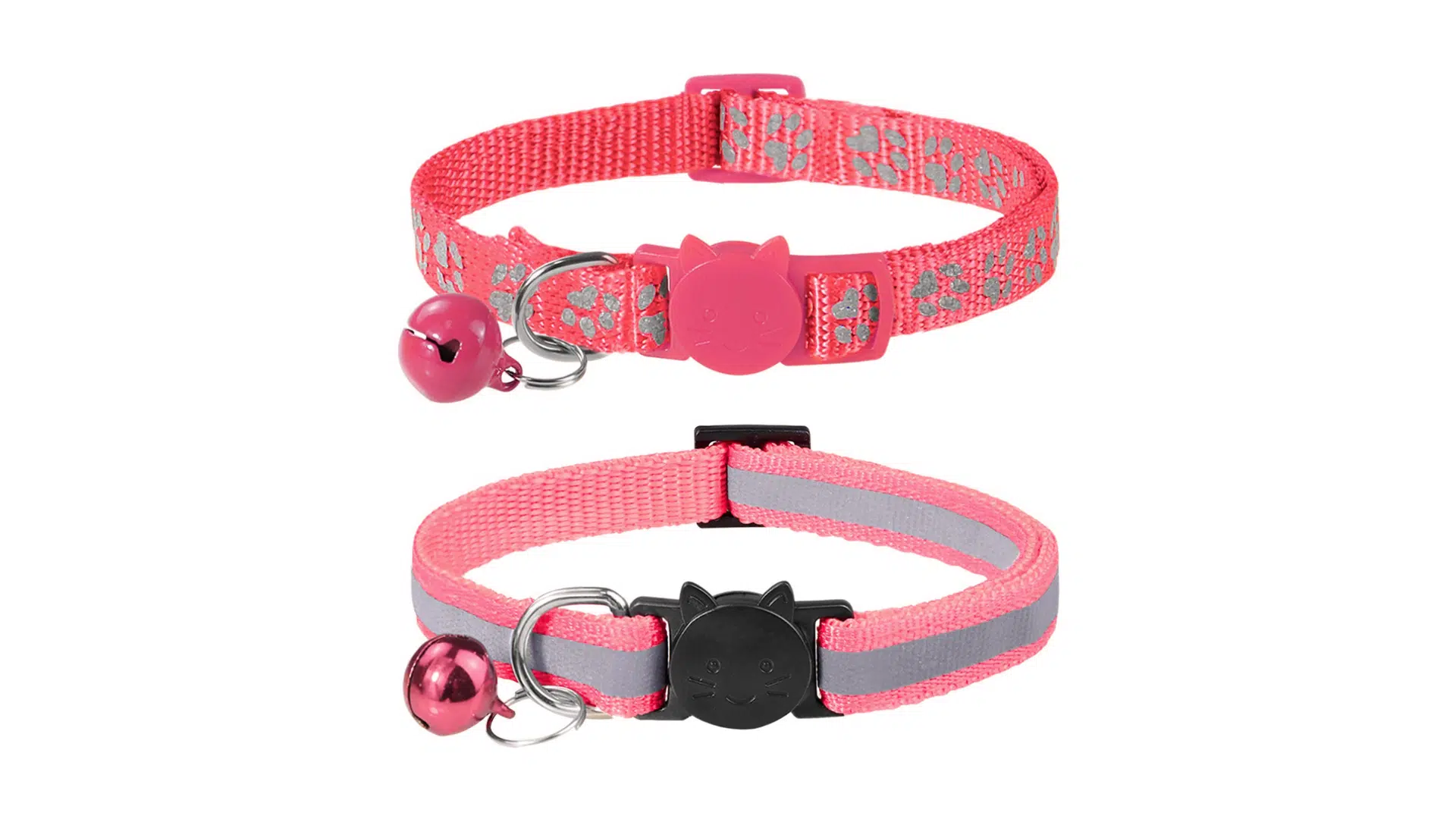 9. Taglory Reflective Breakaway Cat Collar (2 Pack)