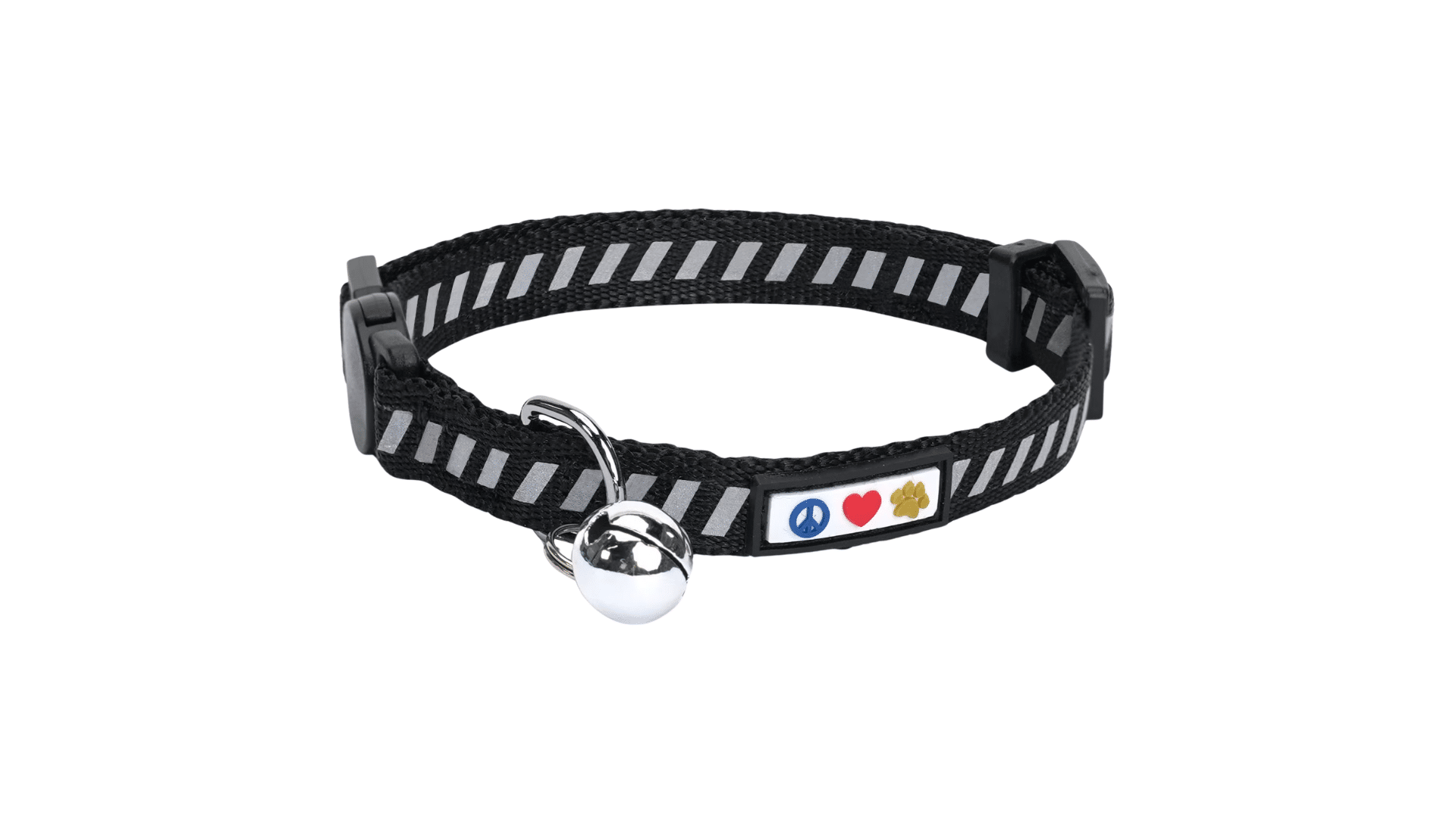 Pawtitas Reflective Traffic Cat Collar