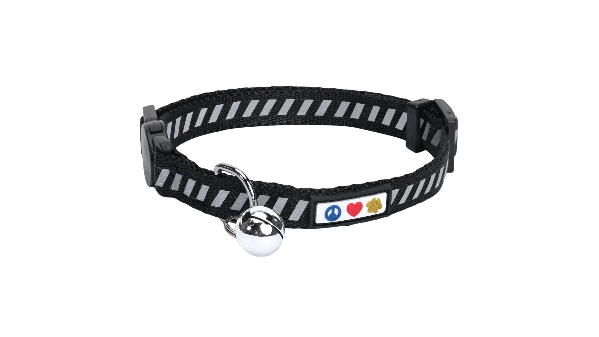 Pawtitas Reflective Traffic Cat Collar