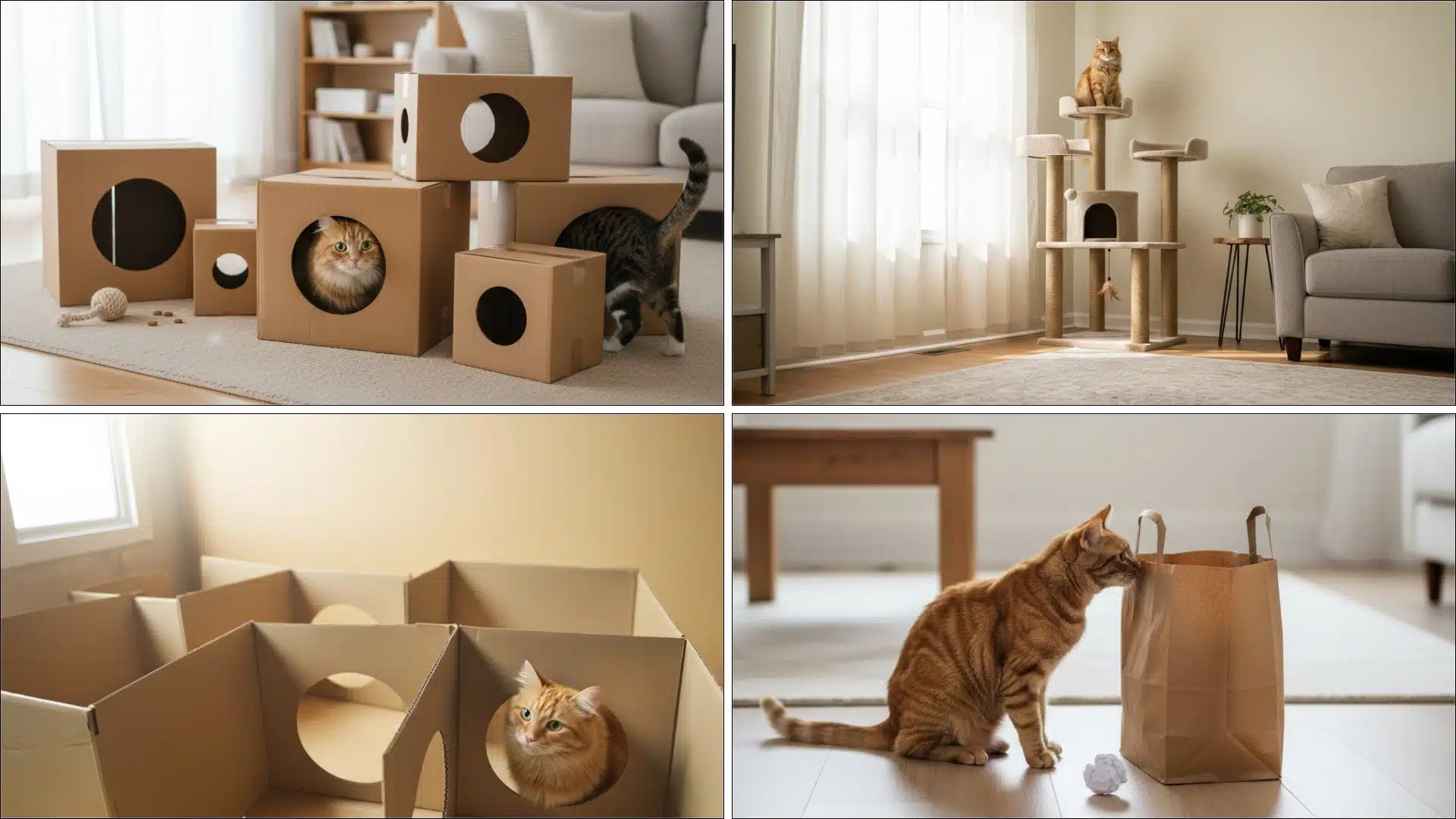 Environmental Cat Enrichment Activities