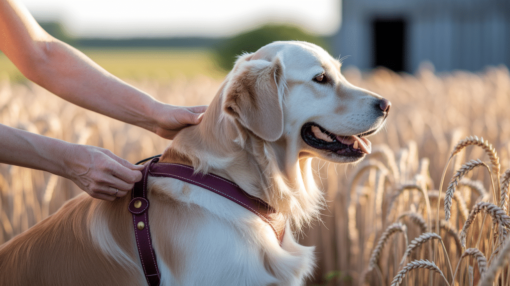 How to Put on a Dog Harness?
