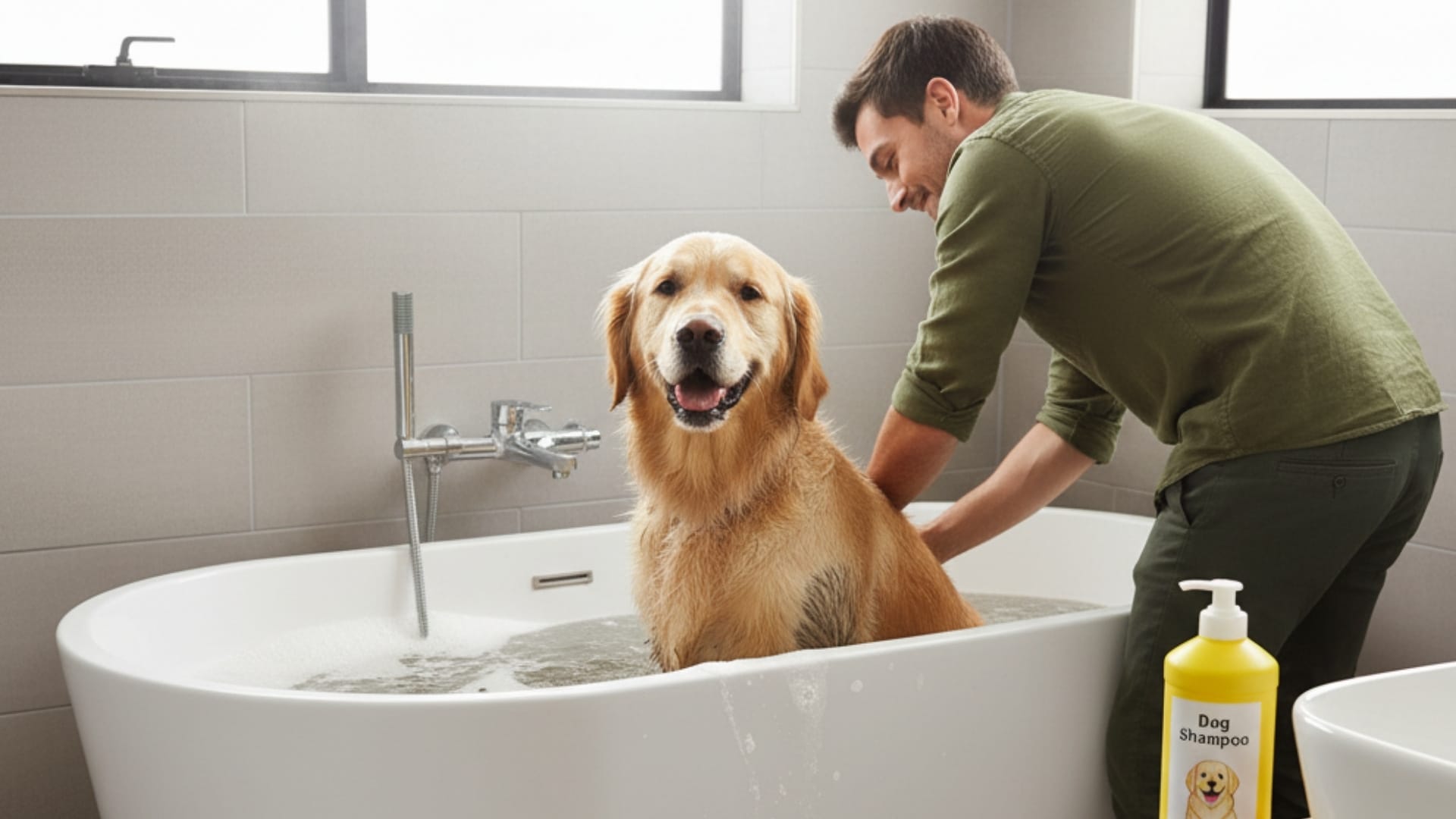 How to Safely Wash Your Dog?