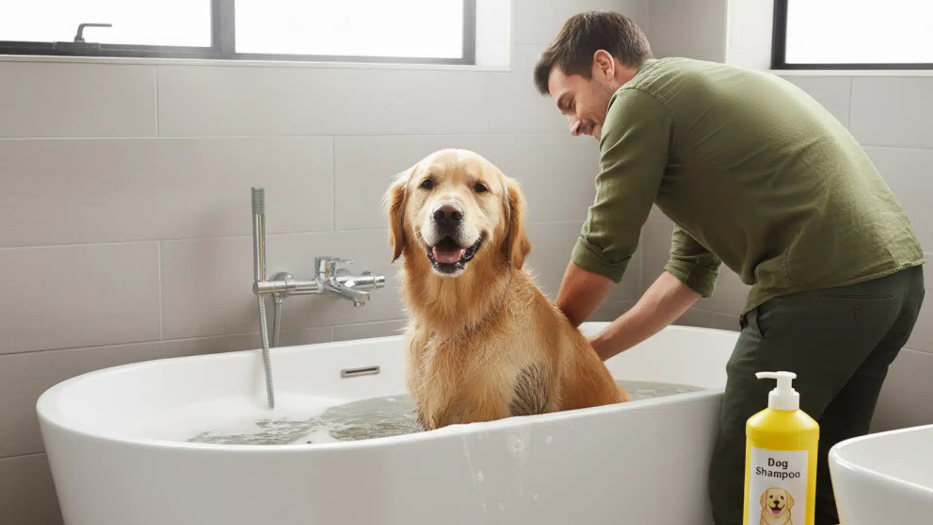 How to Safely Wash Your Dog?