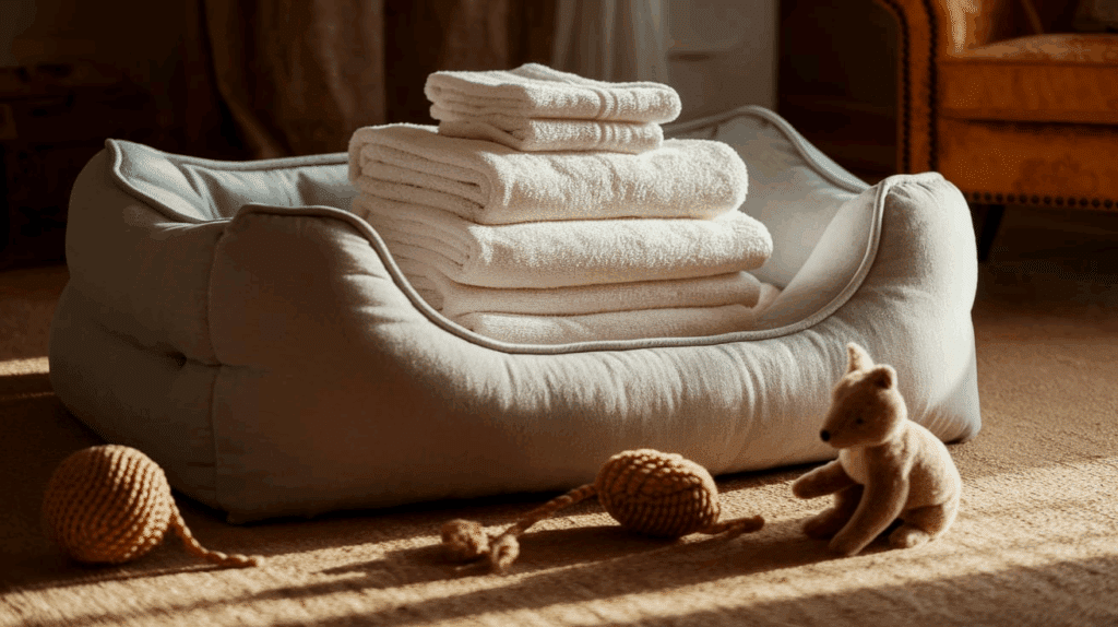 how to wash dog bed featured image