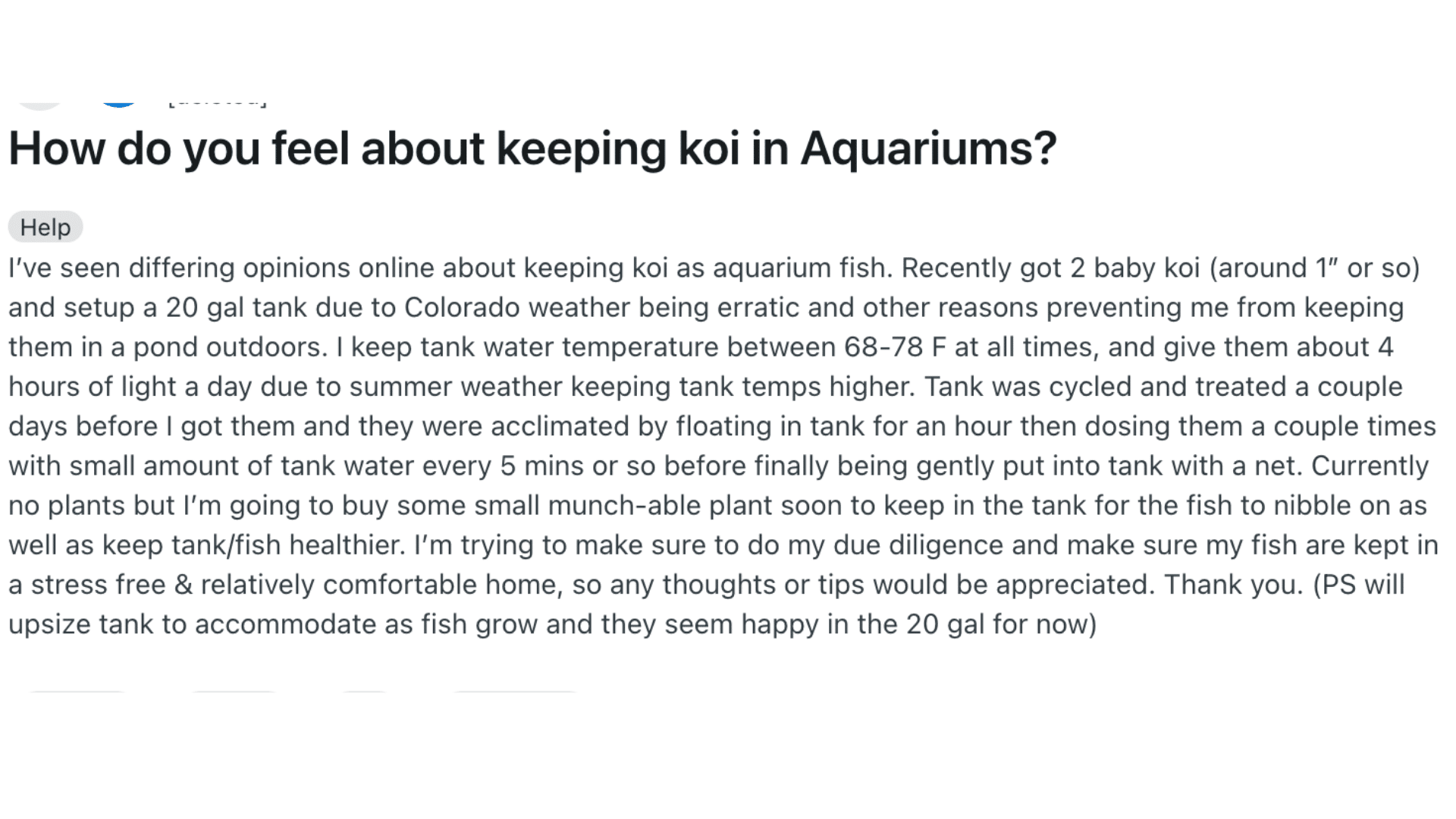 real life experience