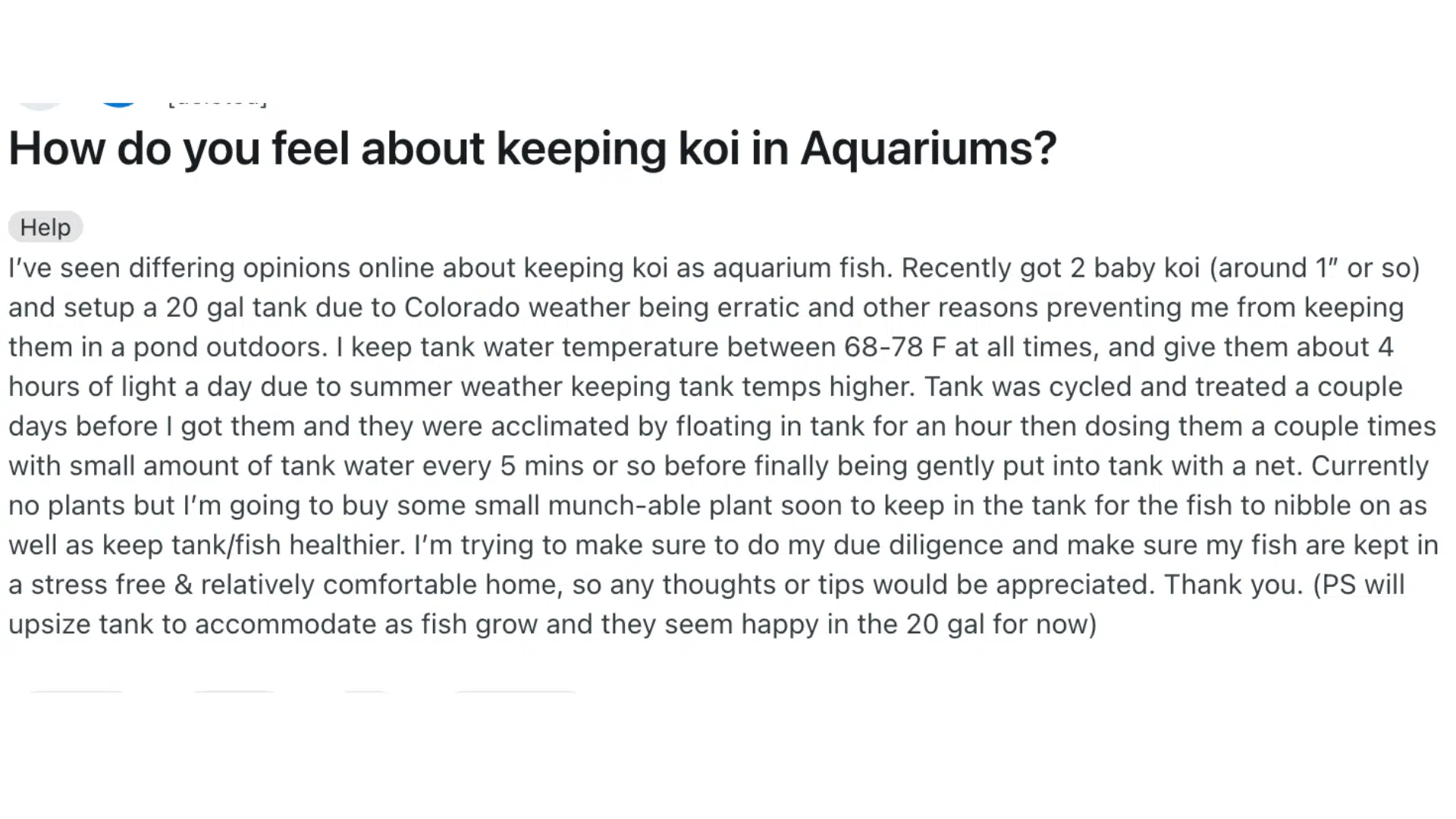 real life experience