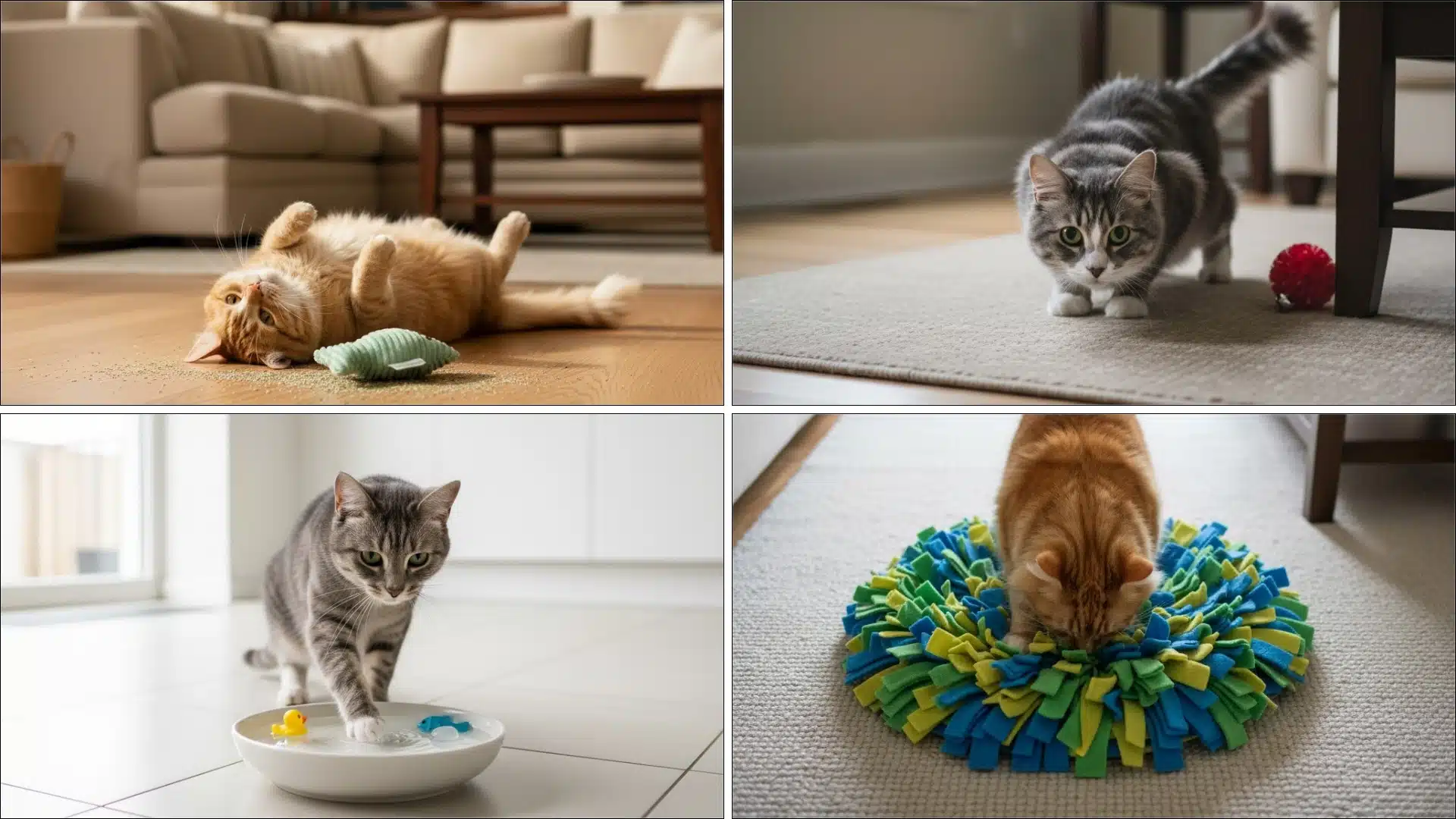 Sensory Cat Enrichment Activities