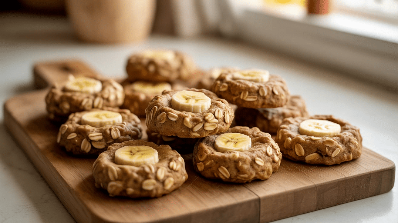 Banana Oat Cookies