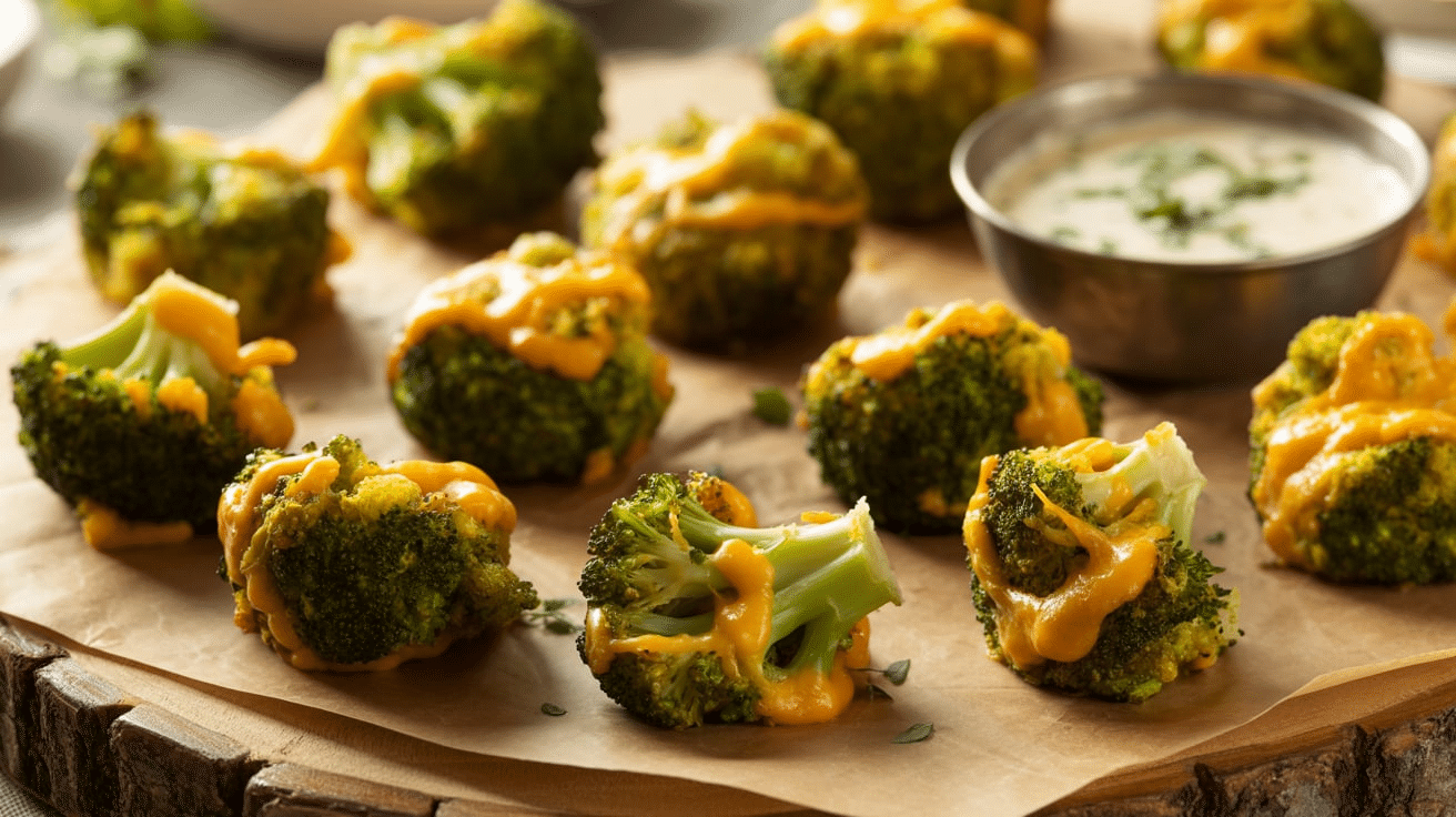 Broccoli and Cheese Bites