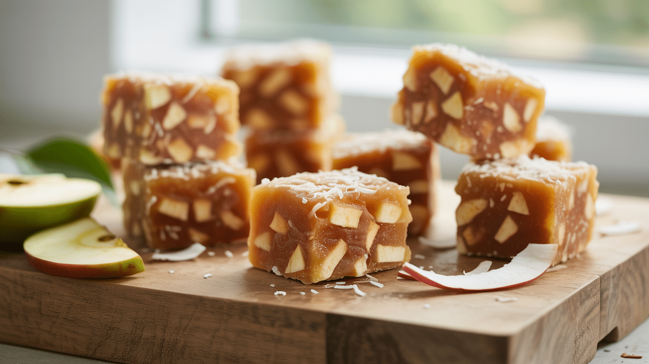 Coconut Apple Chews