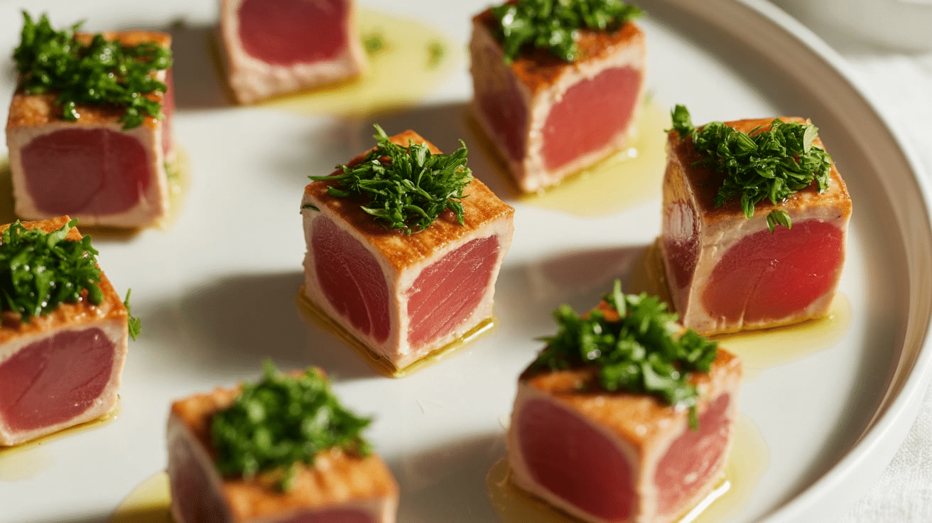 Tuna and Parsley Bites