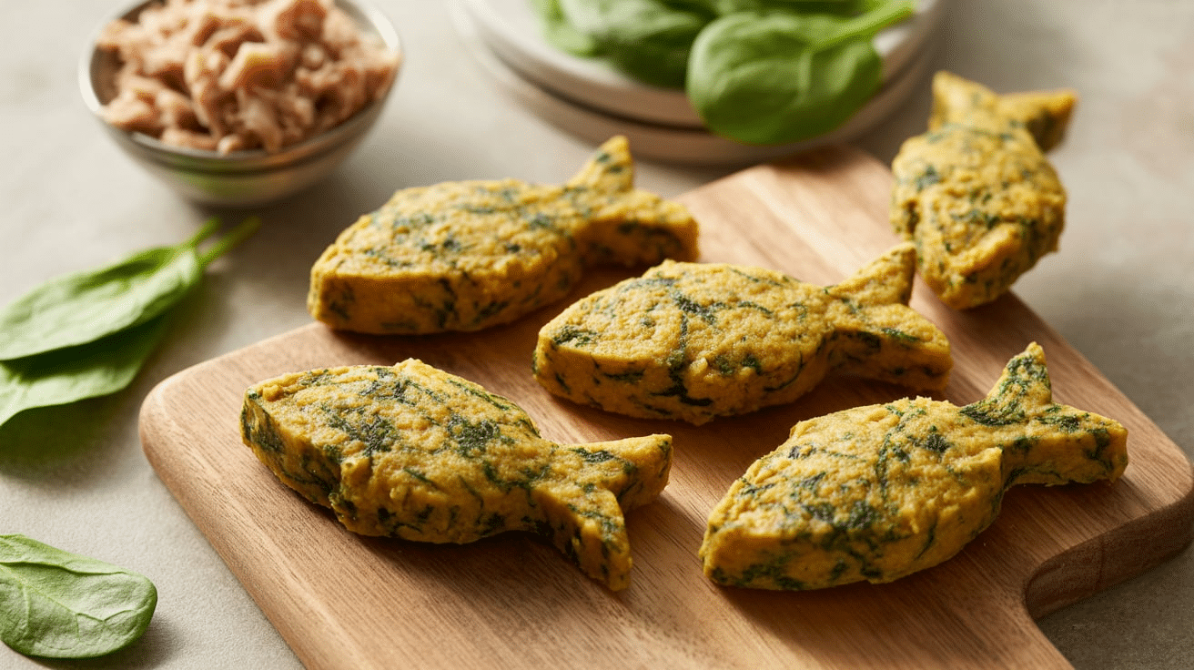 Tuna and Spinach Treat
