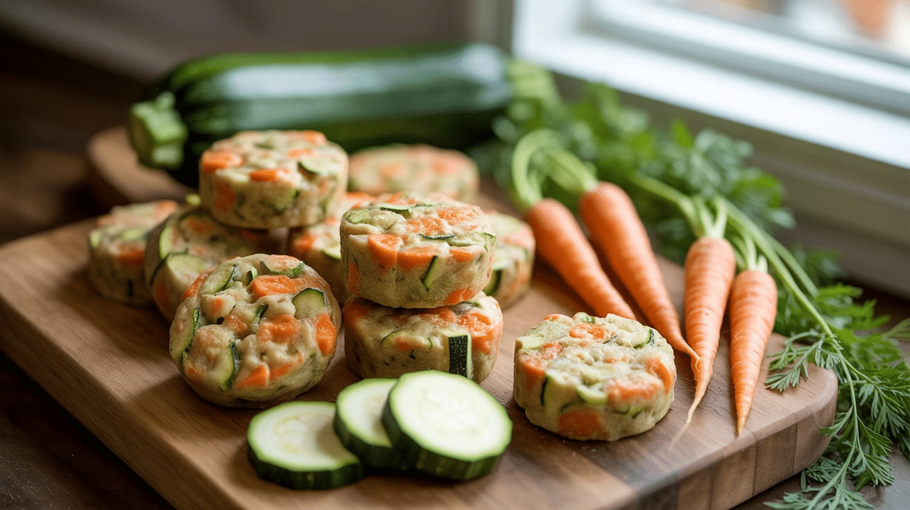 Zucchini and Carrot Treats