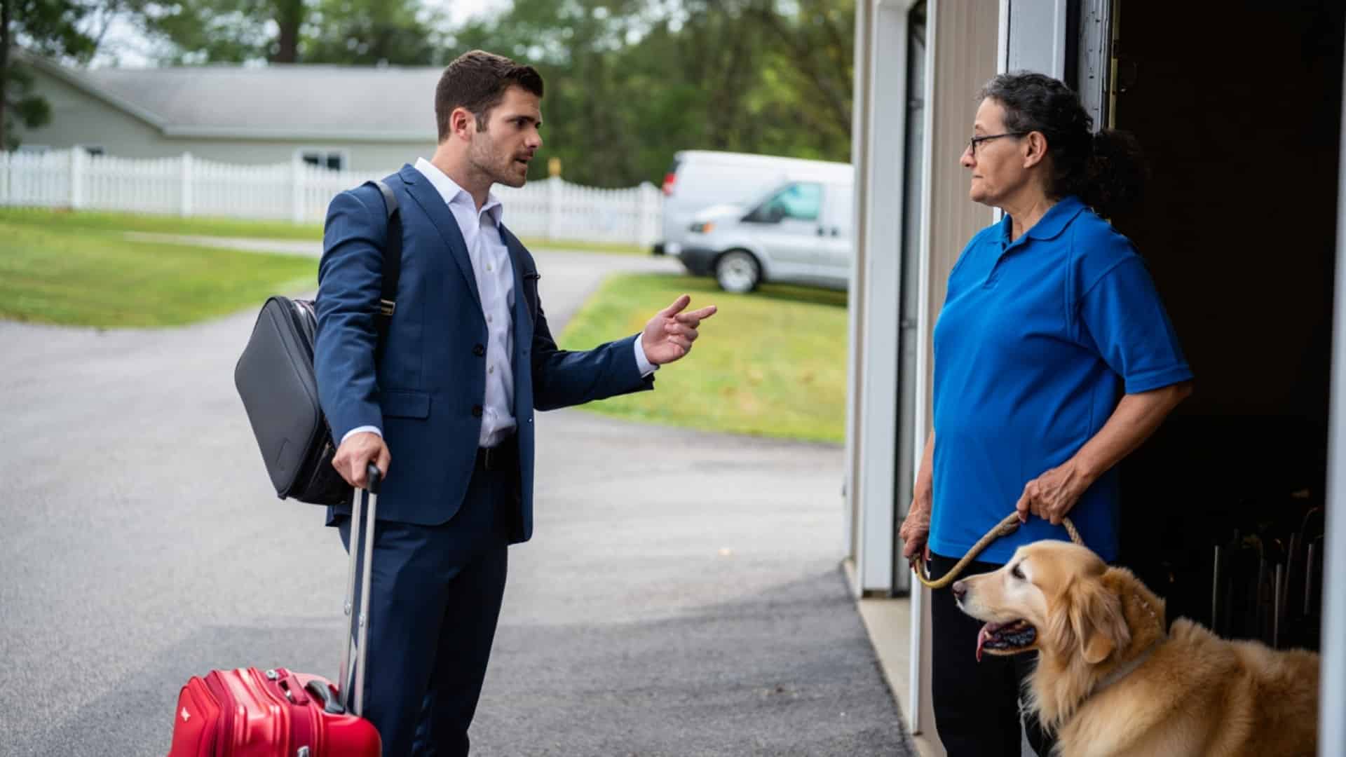 how to care for your dog when away