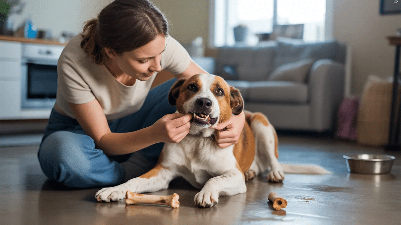 what to do after your dog has finished chewing