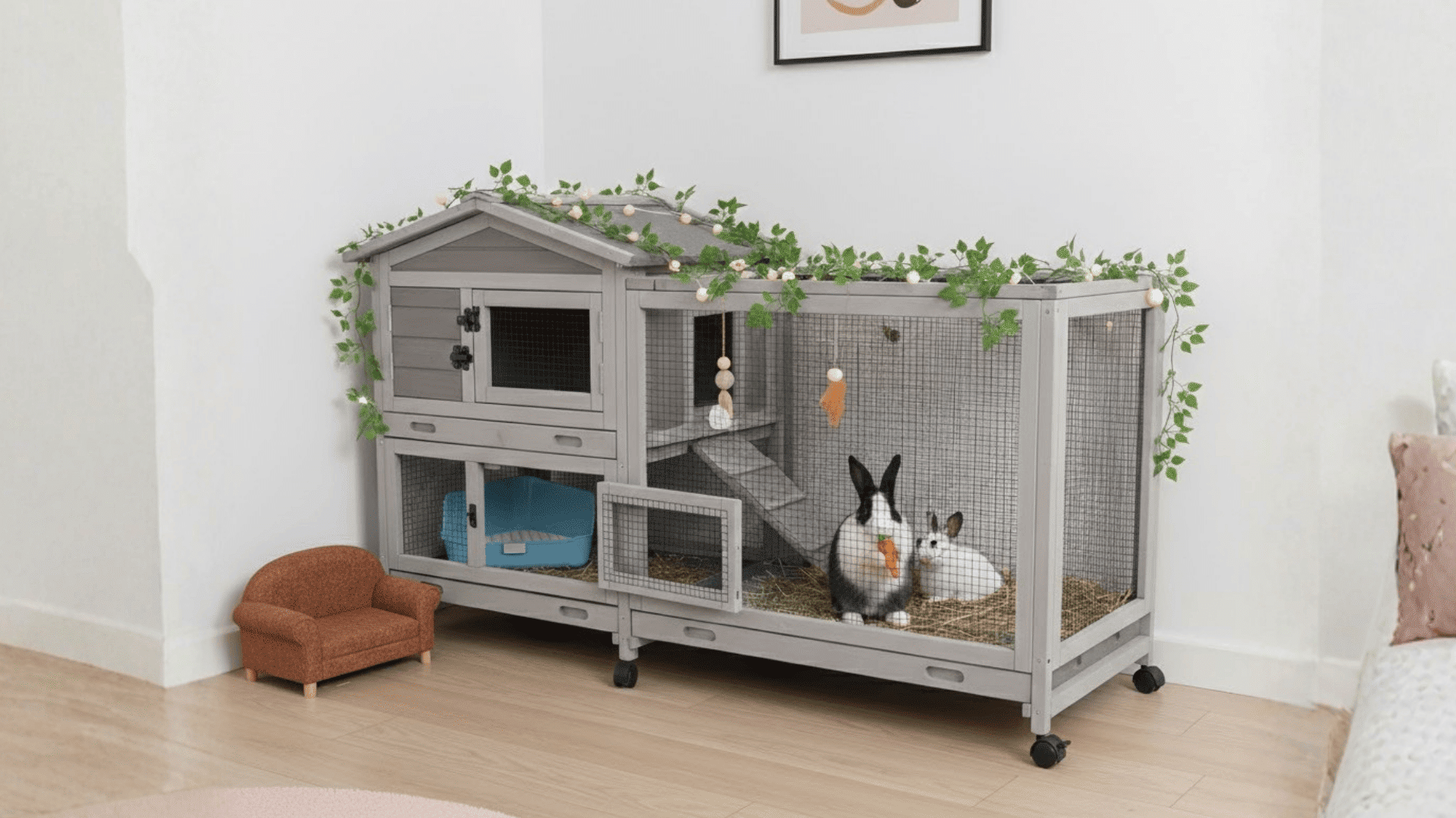 modern rabbit hutch plans