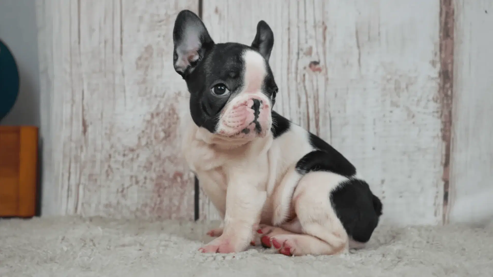 pied and white french bulldog colors