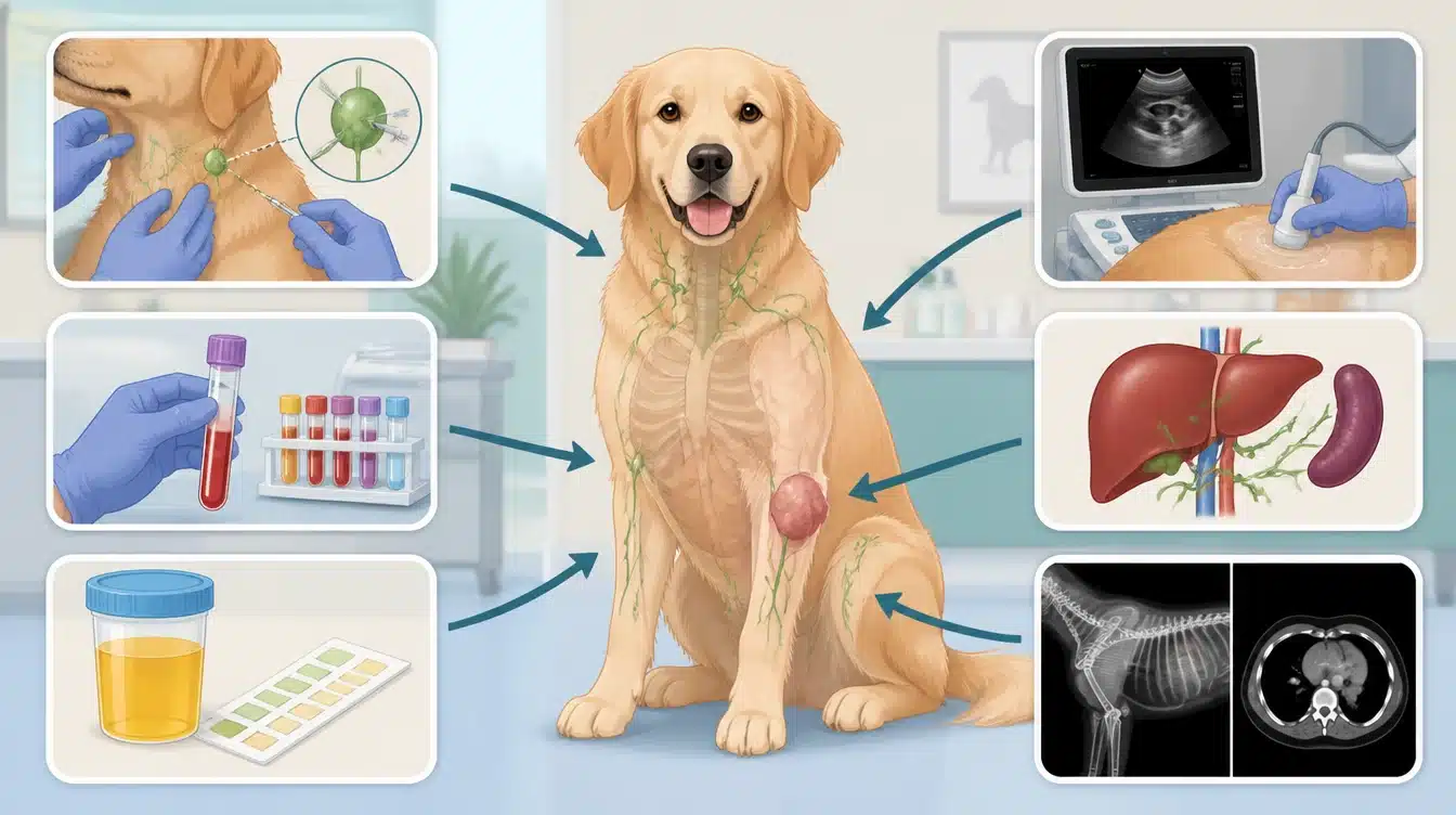 pictorial representation of a mast cell tumor in dogs diagnosis