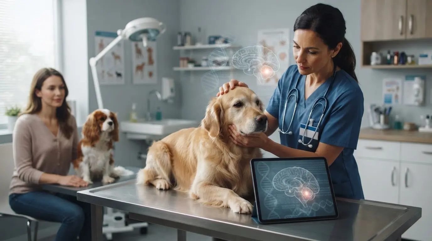 dogs receiving genetic health screening for inherited cerebellar ataxia risk evaluation