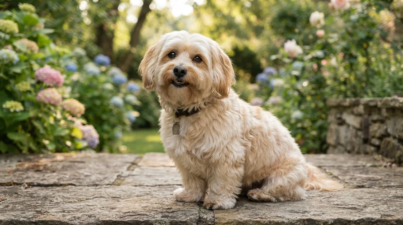 havanese dog showing silky coat and compact body